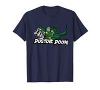 Marvel Super Heroes Doctor Doom Villains Graffiti Tag Style Camiseta