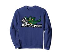 Marvel Super Heroes Doctor Doom Villains Graffiti Tag Style Sudadera