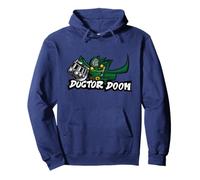 Marvel Super Heroes Doctor Doom Villains Graffiti Tag Style Sudadera con Capucha