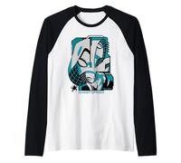 Marvel Super Heroes Ghost-Spider Gwen Stacy New York Trio Camiseta Manga Raglan
