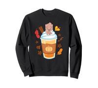 Marvel Super Heroes Groot Pumpkin Spice Drink Cozy Fall Sudadera