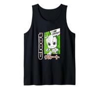 Marvel Super Heroes Groot SD Heroes Chibi Japan Kawaii Manga Camiseta sin Mangas