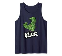 Marvel Super Heroes Hulk Avengers Graffiti Tag Style Camiseta sin Mangas