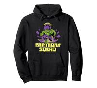 Marvel Super Heroes Hulk Incredible Birthday Squad Party Sudadera con Capucha