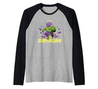 Marvel Super Heroes Hulk It's My Birthday Party Avengers Camiseta Manga Raglan