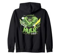 Marvel Super Heroes Hulk SD Heroes Chibi Japan Kawaii Color Sudadera con Capucha