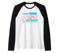 Marvel Super Heroes Iron Man Americana Avenger Since 1962 Camiseta Manga Raglan
