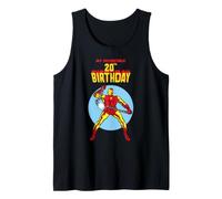 Marvel Super Heroes Iron Man My Invincible 20th Birthday Camiseta sin Mangas