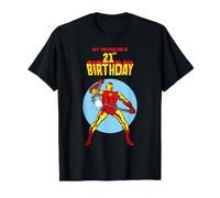 Marvel Super Heroes Iron Man My Invincible 21st Birthday Camiseta