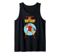 Marvel Super Heroes Iron Man My Invincible 21st Birthday Camiseta sin Mangas