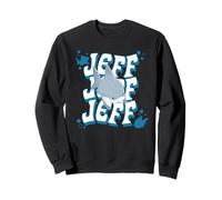 Marvel Super Heroes Jeff The Land Shark Groovy Wavy Name Sudadera