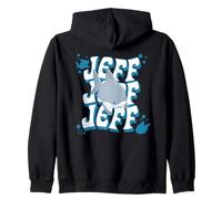 Marvel Super Heroes Jeff The Land Shark Groovy Wavy Name Sudadera con Capucha