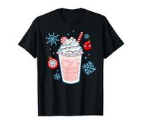 Marvel Super Heroes Peppermint Drink Christmas Holiday Camiseta
