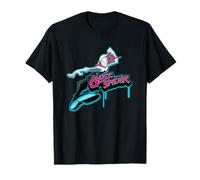 Marvel Super Heroes Spider-Gwen Earth-65 Graffiti Tag Style Camiseta