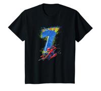Marvel Super Heroes Spider-Man 7 Year Old Seventh Birthday Camiseta