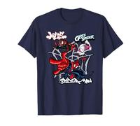 Marvel Super Heroes Spider-Man & Friends Graffiti Tag Style Camiseta