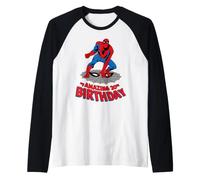 Marvel Super Heroes Spider-Man My Amazing 20th Birthday Camiseta Manga Raglan