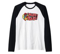 Marvel Super Heroes Spider-Man 'Nuff Said! Stan Lee Quote Camiseta Manga Raglan