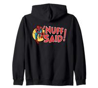 Marvel Super Heroes Spider-Man 'Nuff Said! Stan Lee Quote Sudadera con Capucha