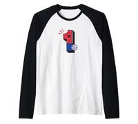 Marvel Super Heroes Spider-Man Numbers 1 First 1st Birthday Camiseta Manga Raglan
