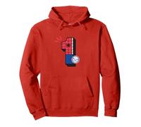 Marvel Super Heroes Spider-Man Numbers 1 First 1st Birthday Sudadera con Capucha