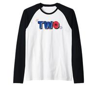 Marvel Super Heroes Spider-Man Numbers 2 Two 2nd Birthday Camiseta Manga Raglan