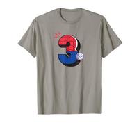 Marvel Super Heroes Spider-Man Numbers 3 Third 3rd Birthday Camiseta