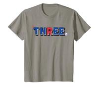 Marvel Super Heroes Spider-Man Numbers 3 Three 3rd Birthday Camiseta