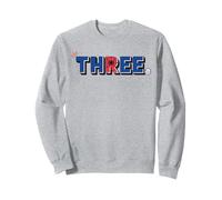 Marvel Super Heroes Spider-Man Numbers 3 Three 3rd Birthday Sudadera