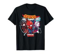 Marvel Super Heroes Spider-Man Trio SD Heroes Kawaii Japan Camiseta