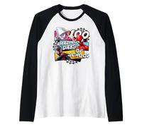 Marvel Super Heroes Team Spidey 100 Days of School 100th Day Camiseta Manga Raglan