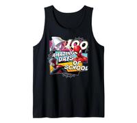 Marvel Super Heroes Team Spidey 100 Days of School 100th Day Camiseta sin Mangas