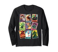 Marvel Super Villain Trading Cards Manga Larga