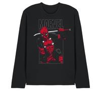 Marvel Sword Unisex Long Sleeve T Shirt, Black, XX-Large