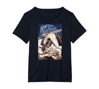 Marvel Taskmaster Camiseta, Mujer Tallas Grandes, Negro, 2XL Grande
