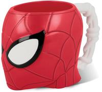 Marvel - Taza infantil con diseño de Spiderman 3D para hombre araña 210 ml con asa