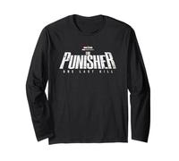 Marvel Television The Punisher: One Last Kill Official Logo Manga Larga
