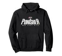 Marvel Television The Punisher: One Last Kill Official Logo Sudadera con Capucha