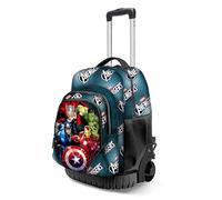Marvel The Avengers Unit-Fan GTS - Mochila con Ruedas 3.0, Multicolor, 32 x 44 cm, Capacidad 33,79 l