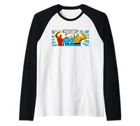 Marvel The Fantastic Four Are Back! Retro Vintage Comic Art Camiseta Manga Raglan