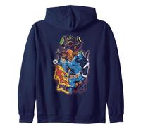 Marvel The Fantastic Four Cosmic Heroes & Villains Sudadera con Capucha