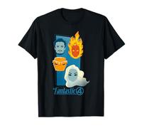 Marvel The Fantastic Four: First Steps Family Faces Icons Camiseta