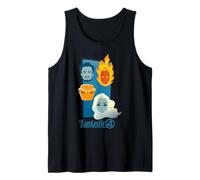 Marvel The Fantastic Four: First Steps Family Faces Icons Camiseta sin Mangas