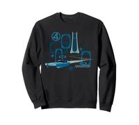 Marvel The Fantastic Four: First Steps FantastiCar Retro Sudadera