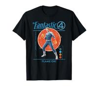Marvel The Fantastic Four: First Steps Flame On! Johnny Camiseta