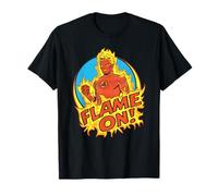 Marvel The Fantastic Four: First Steps Flame On! Logo Camiseta