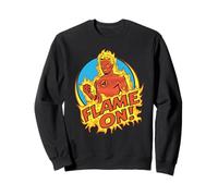 Marvel The Fantastic Four: First Steps Flame On! Logo Sudadera