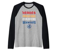Marvel The Fantastic Four: First Steps Heroes Protectors Camiseta Manga Raglan