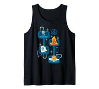 Marvel The Fantastic Four: First Steps Minimalist Busts Camiseta sin Mangas