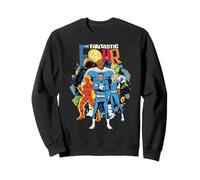 Marvel The Fantastic Four: First Steps Retro Cosmic Team Sudadera